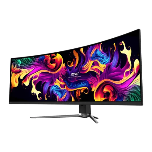 MSI MPG 491CQP QD-OLED 49" DQHD 144Hz Curved Gaming Monitor — image 2 of 6