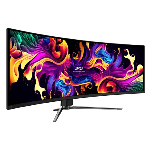 MSI MPG 491CQPX QD-OLED 49" DQHD 240Hz Curved Gaming Monitor — image 2 of 5