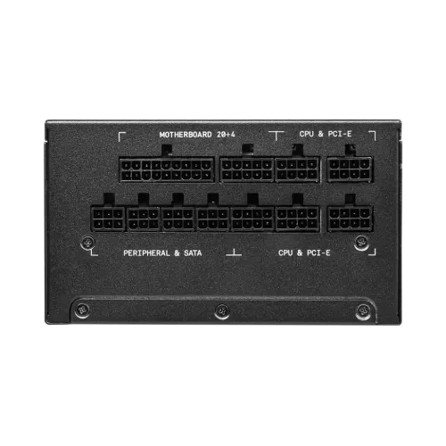 MSI MPG A1000G 1000W 80 Plus Gold Full Modular Power Supply — image 2 of 4