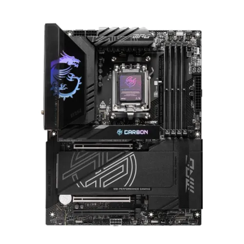 MSI MPG X870E CARBON WIFI AMD AM5 DDR5 ATX Motherboard — image 2 of 5
