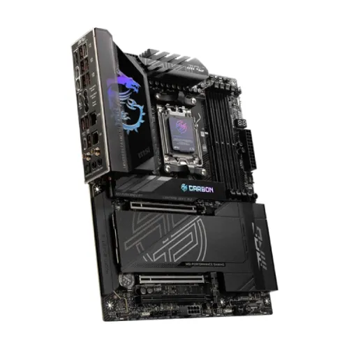 MSI MPG X870E CARBON WIFI AMD AM5 DDR5 ATX Motherboard — image 3 of 5
