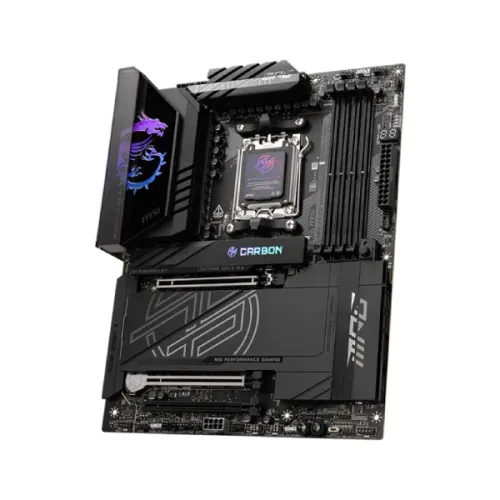 MSI MPG X870E CARBON WIFI AMD AM5 DDR5 ATX Motherboard — image 4 of 5