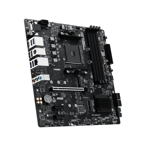 MSI PRO B550M-P AMD AM4 mATX Motherboard — image 3 of 5