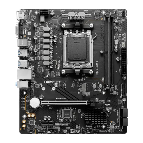 MSI PRO B650M-E AM5 mATX Motherboard — image 2 of 5