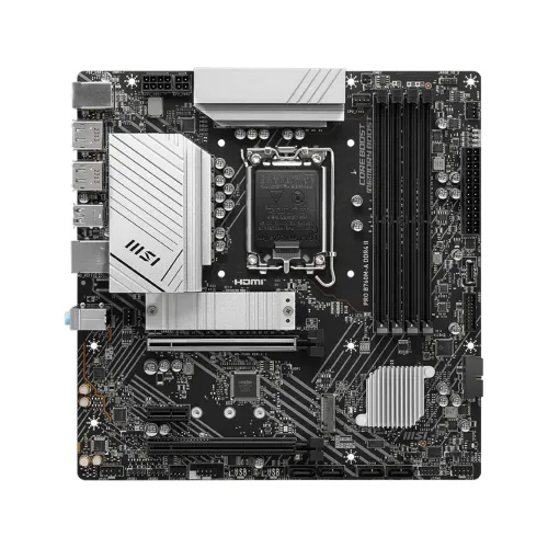 MSI PRO B760M-A DDR4 II mATX Motherboard — image 2 of 5