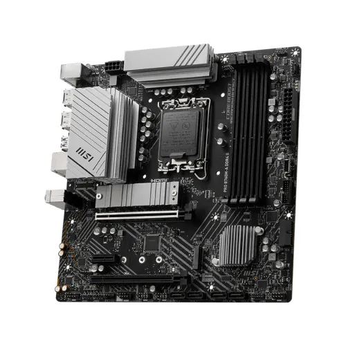 MSI PRO B760M-A DDR4 II mATX Motherboard — image 4 of 5