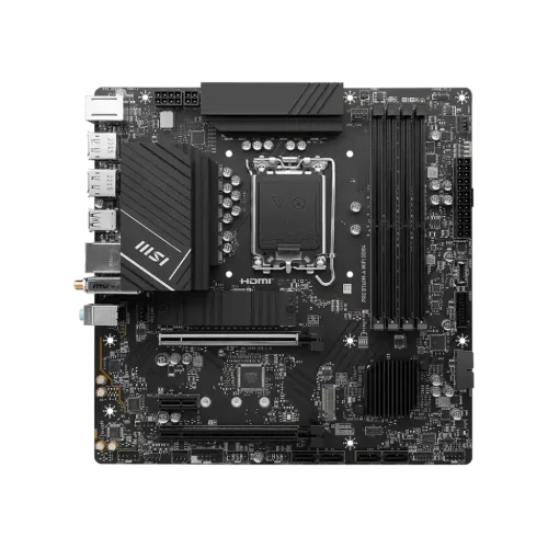 MSI PRO B760M-A WIFI DDR4 mATX Motherboard — image 2 of 3