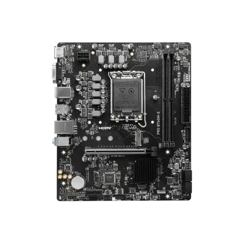 MSI PRO B760M-E DDR5 m-ATX Motherboard — image 3 of 4