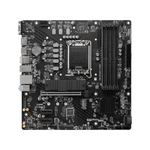 MSI PRO B760M-P DDR4 mATX Motherboard — image 2 of 5
