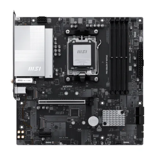 MSI PRO B840M-P WIFI6E AM5 mATX Motherboard — image 2 of 5