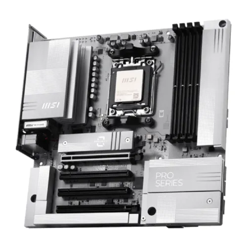 MSI PRO B850M-A WIFI PZ AM5 mATX Motherboard — image 4 of 5