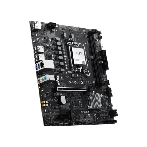 MSI PRO B860M-E LGA 1851 mATX Motherboard — image 3 of 5