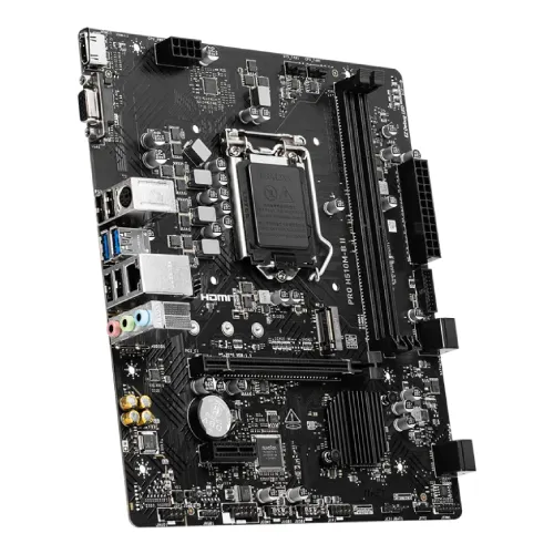 MSI PRO H510M-B II 10th Gen Micro-ATX Motherboard — image 4 of 5