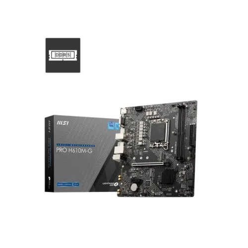 MSI PRO H610M-G DDR5 mATX Motherboard