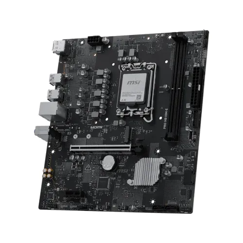 MSI PRO H810M-E DDR5 LGA1851 mATX Motherboard — image 4 of 5