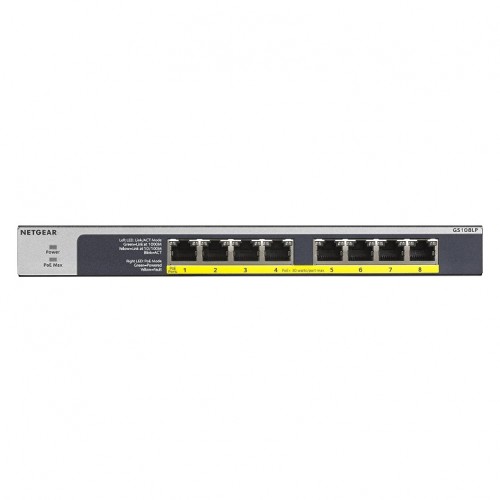 Netgear GS108LP 8-Port Gigabit PoE Unmanaged Rackmount Switch (PoE Budget 60W) — image 2 of 4