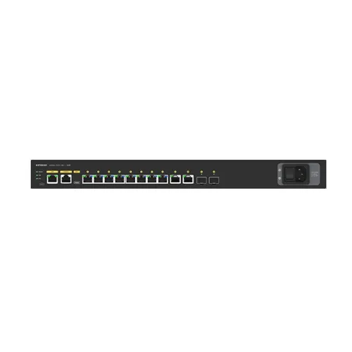 Netgear M4250-10G2F-PoE+ AV Line 8G PoE+ 1G and SFP Managed Switch — image 2 of 2
