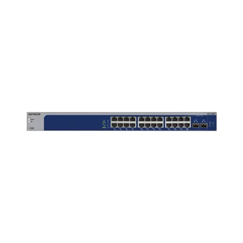 NETGEAR XS724EM 24-Port 10G/Multi-Gigabit Plus Managed Rackmount Switch With 2 Dedicated SFP+ Ports — image 2 of 2