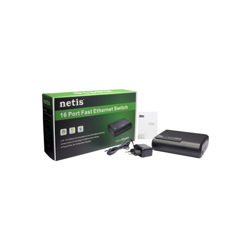 Netis ST3116P 16 Port Fast Ethernet Switch — image 4 of 4