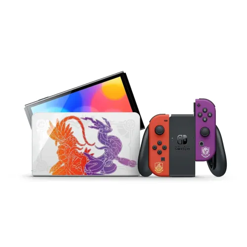Nintendo Switch OLED Model Pokemon Scarlet & Violet Edition Gaming Console — image 3 of 4