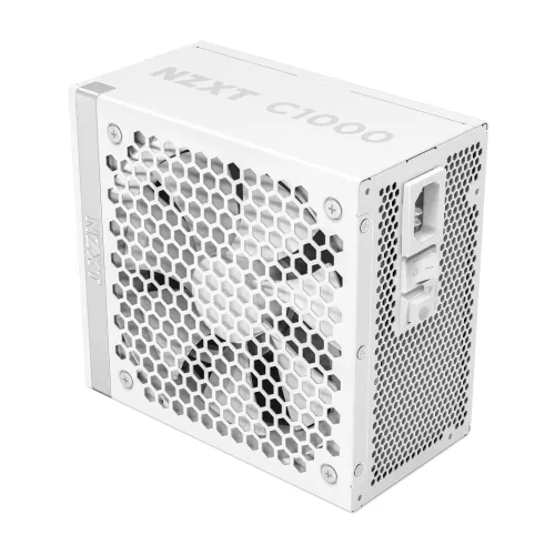 NZXT C1000 1000W 80 Plus Gold ATX 3.1 Full Modular Power Supply White — image 3 of 5