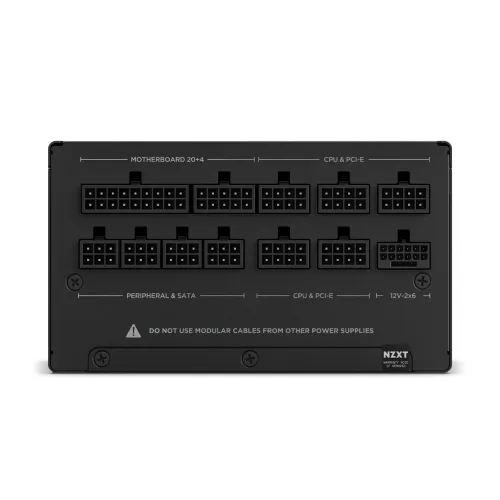NZXT C1000 Gold ATX 3.1 1000W 80 Plus Gold Full Modular Power Supply — image 3 of 6