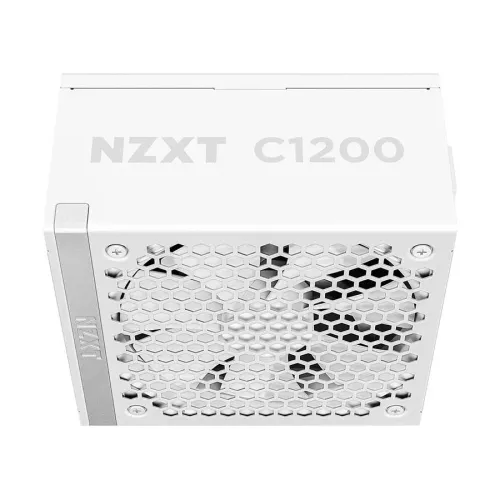 NZXT C1200 80 Plus Gold ATX 3.1 Full Modular 1200 Watt Power Supply White — image 2 of 4