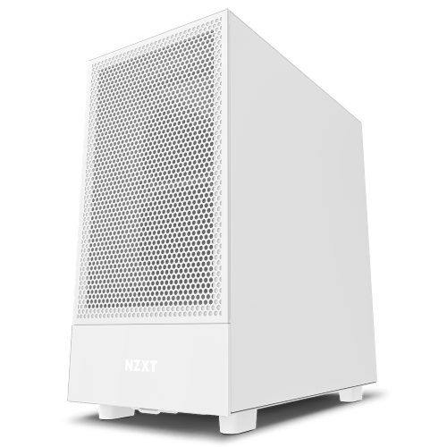 NZXT H5 Flow Compact Mid-tower Airflow Casing White — image 3 of 6