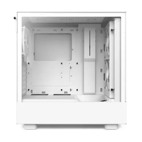 NZXT H5 Flow RGB 2023 Compact Mid-tower Airflow Casing White — image 2 of 5
