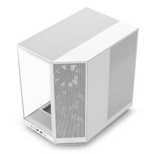 NZXT H6 Flow 2023 Compact Dual-Chamber Mid-tower Airflow Casing White — image 3 of 6