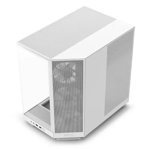 NZXT H6 Flow RGB 2023 Compact Dual-Chamber Mid-tower Airflow Casing White — image 3 of 6