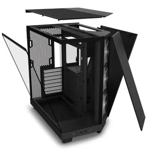 NZXT H6 Flow RGB 2023 Compact Dual-Chamber Mid-tower Airflow Casing — image 6 of 6
