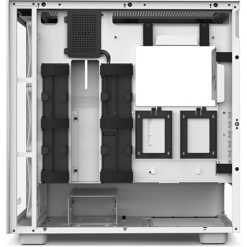 NZXT H7 Elite Premium Mid-Tower Casing White — image 3 of 5