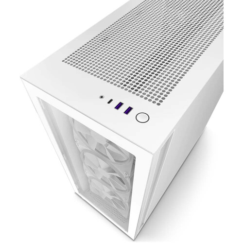 NZXT H7 Elite Premium Mid-Tower Casing White — image 5 of 5