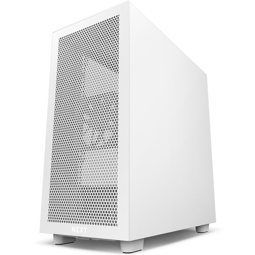 NZXT H7 Flow ATX Mid-Tower Airflow Casing White — image 2 of 5