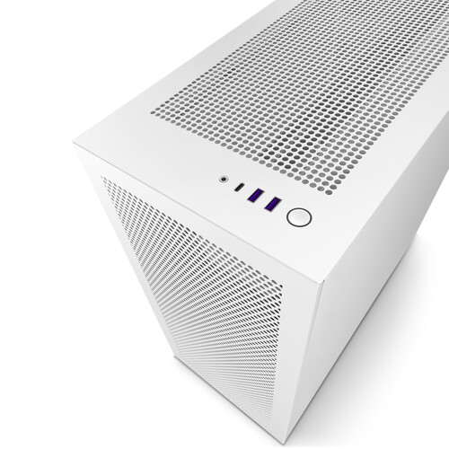 NZXT H7 Flow ATX Mid-Tower Airflow Casing White — image 5 of 5