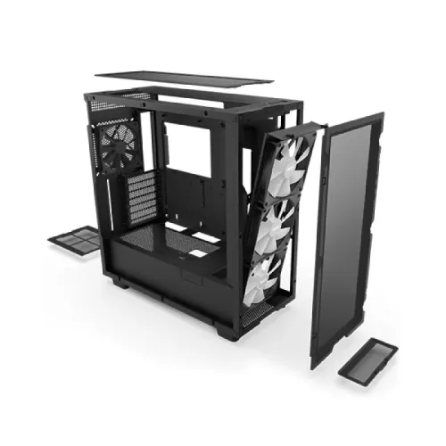 NZXT H7 Flow RGB 2023 Mid-Tower ATX Airflow Casing — image 4 of 4