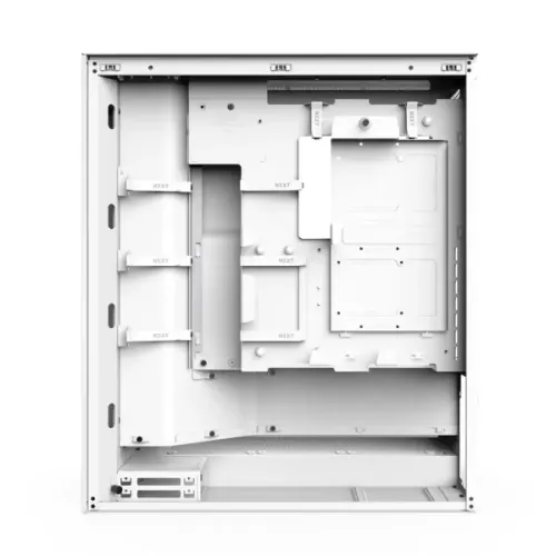 NZXT H7 Flow RGB 2024 Mid-Tower ATX Airflow Casing With 360 RGB Fan White — image 5 of 6