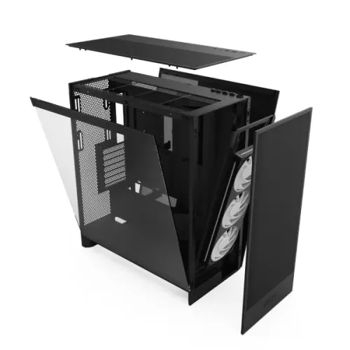 NZXT H7 Flow RGB 2024 Mid-Tower ATX Airflow Casing With 360 RGB Fan — image 6 of 6