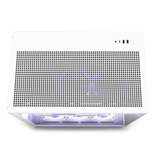 NZXT H9 Flow Dual-Chamber Mid-Tower Airflow Casing White — image 2 of 5