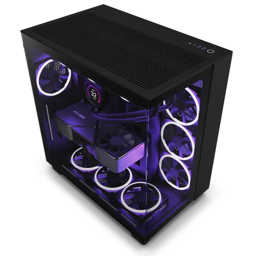 NZXT H9 Flow Dual-Chamber Mid-Tower Airflow Casing
