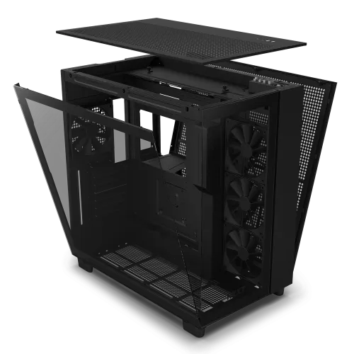 NZXT H9 Flow Dual-Chamber Mid-Tower Airflow Casing — image 2 of 3