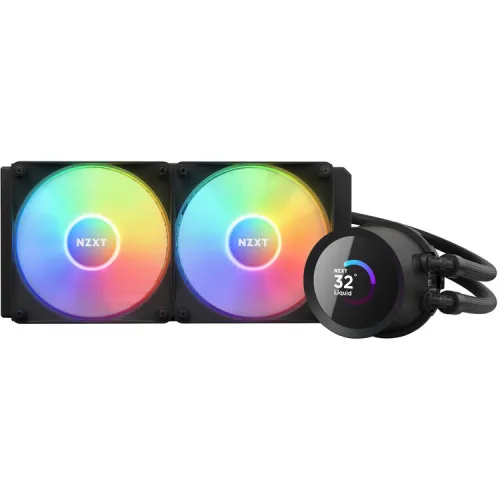 NZXT Kraken 240 RGB 240mm AIO Liquid CPU Cooler with LCD Display — image 2 of 3