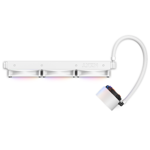 NZXT Kraken Elite 360 RGB 360mm AIO Liquid CPU Cooler White with LCD Display — image 2 of 4