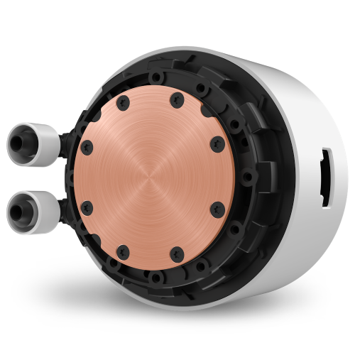NZXT Kraken Elite 360 RGB 360mm AIO Liquid CPU Cooler White with LCD Display — image 4 of 4