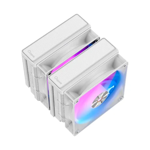 Ocypus Delta A62 WH ARGB Dual Tower Air CPU Cooler — image 3 of 6
