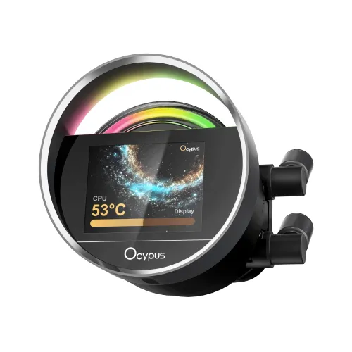 Ocypus Sigma L24 BK ARGB 240mm AIO Liquid CPU Cooler With Display — image 2 of 4