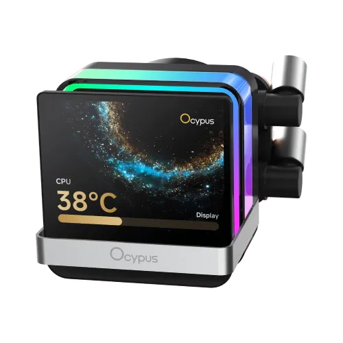 Ocypus Sigma L24 PRO BK 240mm AIO Liquid CPU Cooler With Display — image 2 of 4