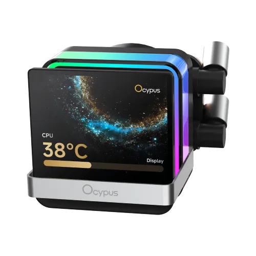 Ocypus SIGMA L36 PRO BK 360mm AIO Liquid CPU Cooler With Display — image 2 of 6