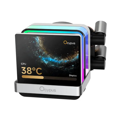 Ocypus SIGMA L36 PRO WH 360mm AIO Liquid CPU Cooler With Display — image 2 of 6